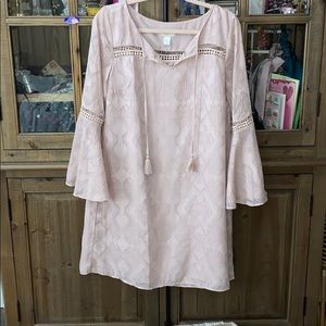 Loft bell sleeve dress